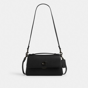 Coach Juno Bag Glovetanned Leather/Matte Black/Black | COH865160