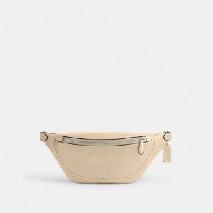 Coach League Belt Bag Ivory | COH866685