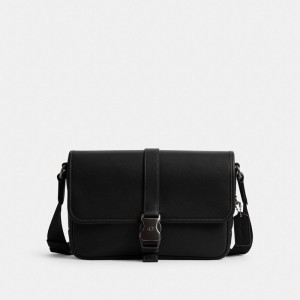 Coach League Messenger Bag Black | COH866616