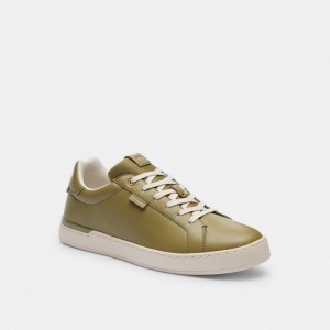 Coach Lowline Low Top Sneaker Moss | COH866813