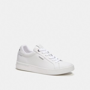 Coach Lowline Low Top Sneaker Optic White | COH865831