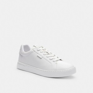 Coach Lowline Low Top Sneaker Optic White | COH866815