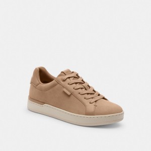 Coach Lowline Low Top Sneaker Taupe | COH865835