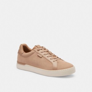 Coach Lowline Low Top Sneaker Taupe | COH866817