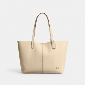 Coach North Tote 32 Brass/Ivory | COH865036