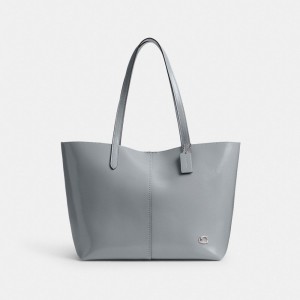 Coach North Tote Bag 32 Silver/Grey Blue | COH865095