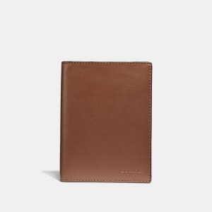 Coach Passport Case Saddle | COH866727