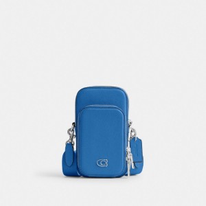 Coach Phone Crossbody Blueberry | COH865210