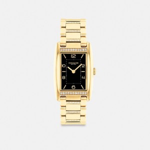 Coach Reese Watch, 24 Mm X 35 Mm Gold | COH866239