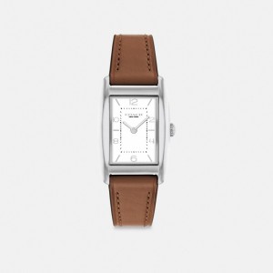 Coach Reese Watch, 24 Mm X 35 Mm Saddle | COH866309