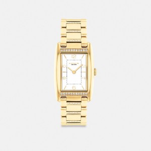 Coach Reese Watch, 35 Mm X 24 Mm Gold | COH866307