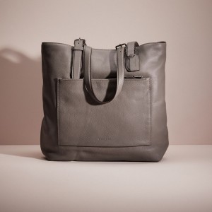 Coach Restored Metropolitan Soft Tote Gunmetal/Heather Grey | COH866627