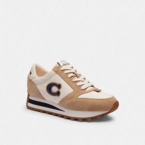 Coach Runner Sneaker Chalk/Midnight Navy | COH865811