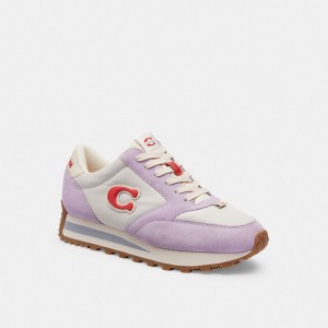 Coach Runner Sneaker Soft Purple/Multi | COH865821