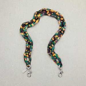 Coach Short Chain Strap Black/Green Multi | COH866426