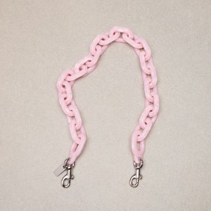 Coach Short Chain Strap Light Pink Multi | COH866427