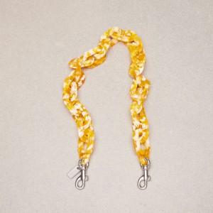 Coach Short Chain Strap Yellow Multi | COH866459