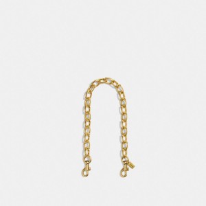 Coach Signature Link Chain Strap Brass | COH866463