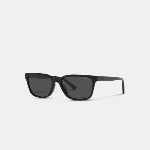 Coach Signature Workmark Square Sunglasses Black | COH866340