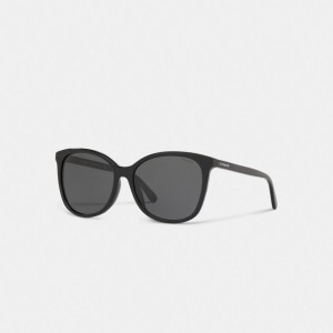 Coach Signature Workmark Square Sunglasses Black | COH866370