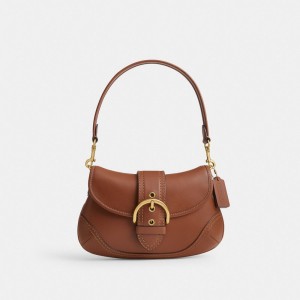 Coach Soho Bag In Regenerative Leather Brass/1941 Saddle | COH864780