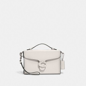 Coach Tabby Box Bag Light Antique Nickel/Chalk | COH864887