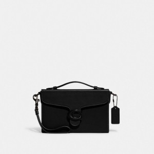 Coach Tabby Box Bag Pewter/Black | COH864805