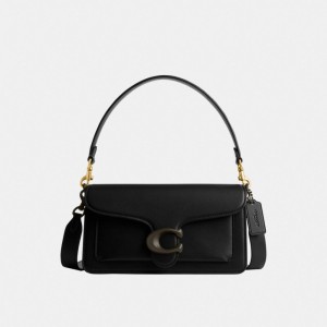Coach Tabby Shoulder Bag 26 Glovetan Leather/Matte Black/Black | COH864876