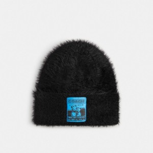 Coach The Lil Nas X Drop Beanie Black | COH867036