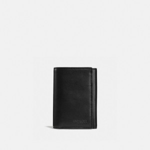 Coach Trifold Wallet Black | COH866697